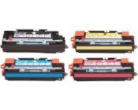 HP Color LaserJet CP3505X Toner Cartridges Set - Black, Cyan, Magenta, Yellow