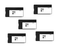 HP OfficeJet Pro 8600 Premium Black Ink Cartridges 5Pack - 2,300 Pages