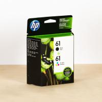 HP DeskJet J611g Black & TriColor Inks Combo Pack (OEM)
