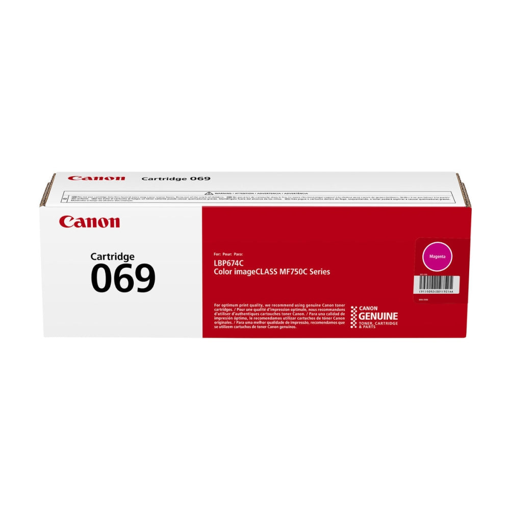 OEM Canon 069H HY Magenta Toner Cartridge (5,500 Pages)