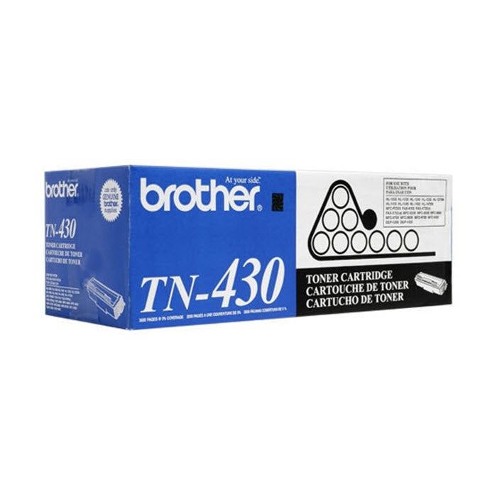 OEM Brother TN430 Standard Yield Black Toner Cartridge (3,000 Pages)