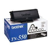 OEM Brother TN550 Black Laser Toner Cartridge (3,500 Pages)