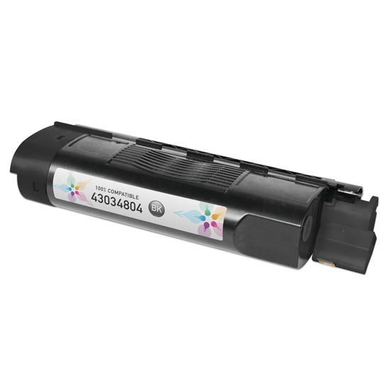 Compatible Okidata 43034804 Black Toner Cartridge (1,500 Pages)
