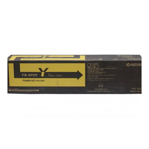 OEM Kyocera Mita 1T02K9ACS0 Yellow Toner Cartridge (70,000 Pages)