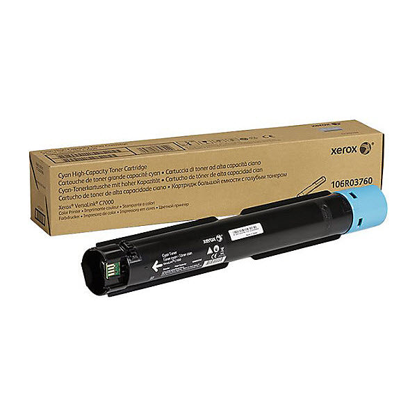 OEM Xerox 106R03760 Cyan Toner Cartridge (10,100 Pages)