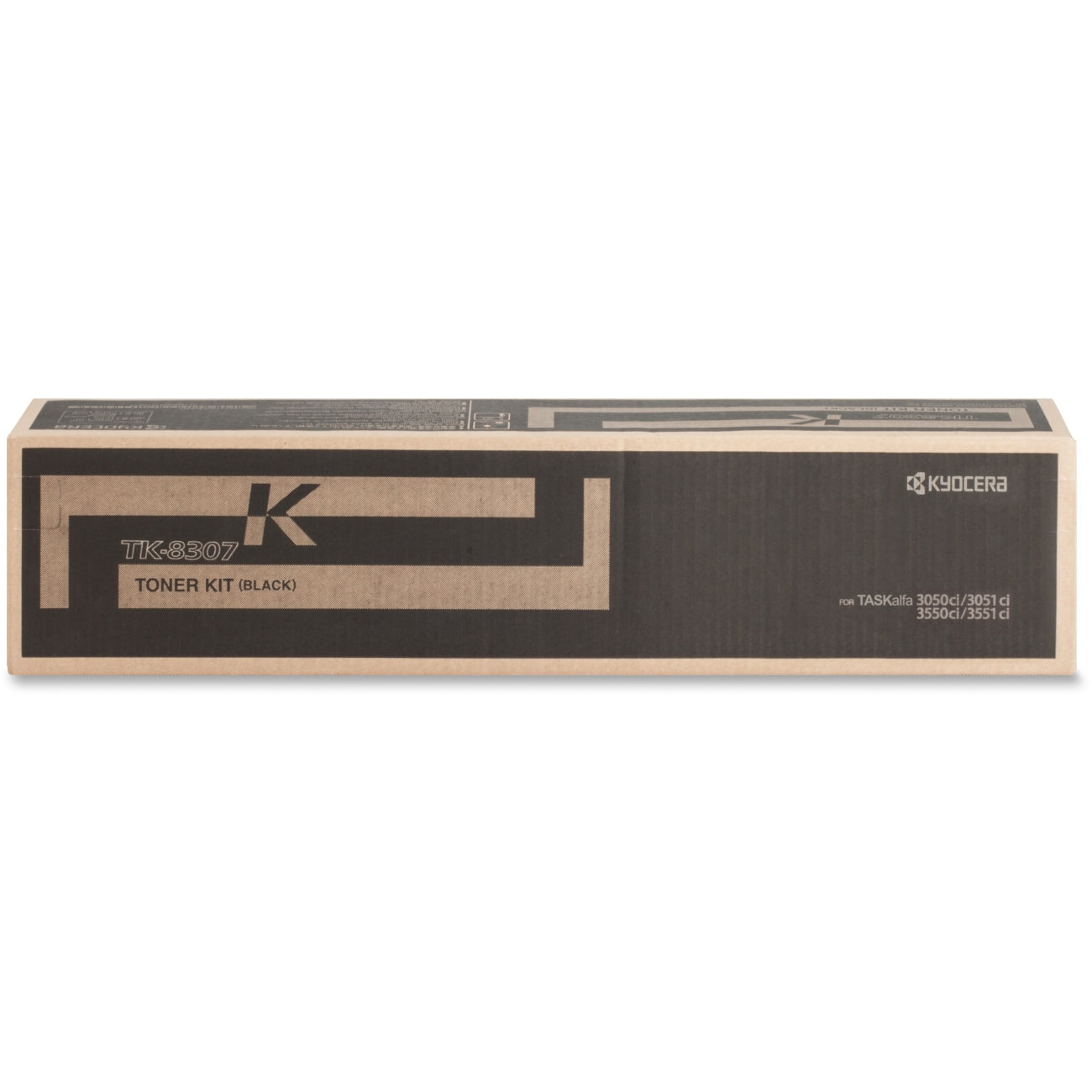 OEM Kyocera Mita TK-8307K Black Toner Cartridge (25,000 Pages)