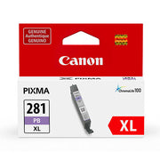 OEM Canon CLI-281XL Photo Blue Ink Cartridge (515 Pages)