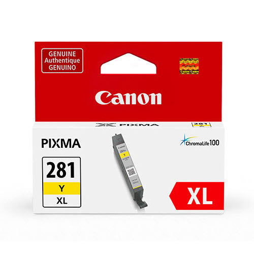 OEM Canon 2036C001 Yellow High Yield Ink Cartridge (515 Pages)