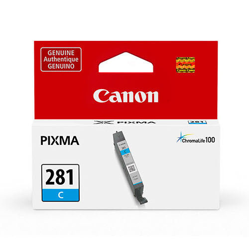 OEM Canon CLI-281 Cyan Ink Cartridge (259 Pages)