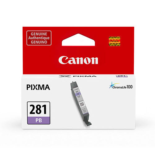 OEM Canon CLI-281 Photo Blue Ink Cartridge (210 Pages)