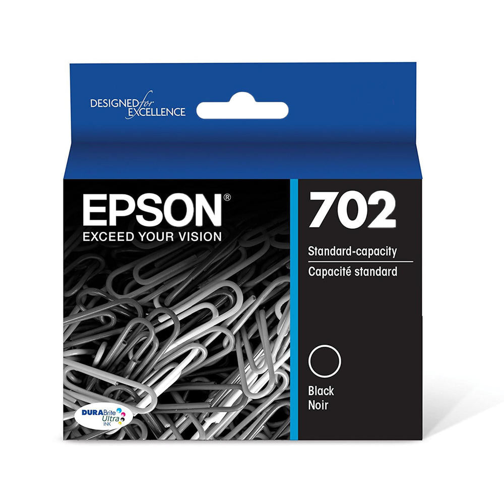 OEM Epson T702120 Black Ink Cartridge (300 Pages)