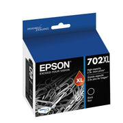 OEM Epson T702XL120 Black Ink Cartridge (1,100 Pages)