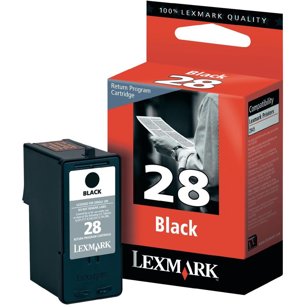 OEM Lexmark 18C1428 Black Ink Cartridge (175 Pages)