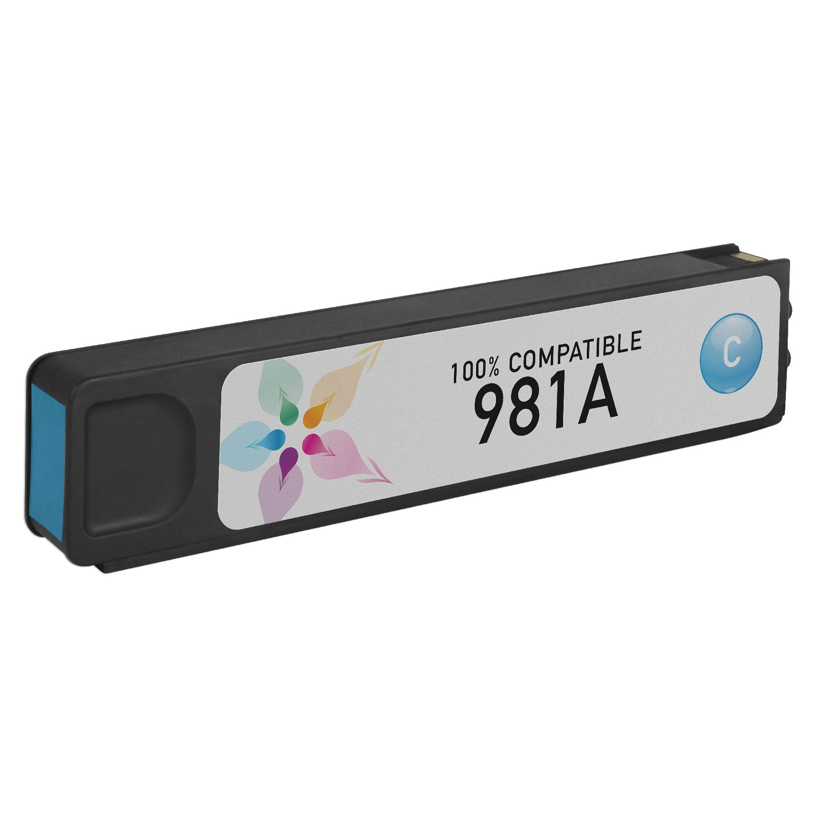 Remanufactured HP 981A Cyan Ink Cartridge (6,000 Pages)