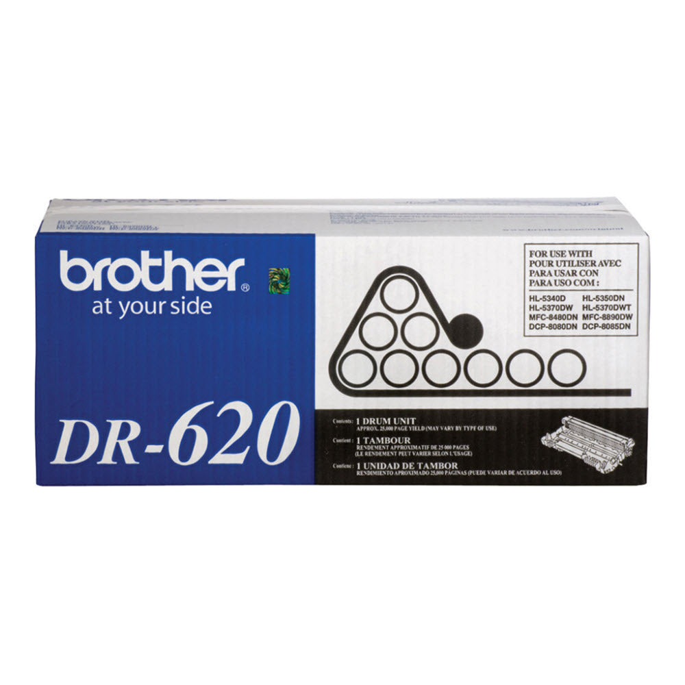 OEM Brother DR620 Black Laser Drum Unit (25,000 Pages)