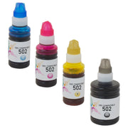 Set of 4 Compatible Epson T502 Multi Ink Bottles