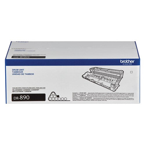OEM Brother DR890 Black Drum Unit (50,000 Pages)