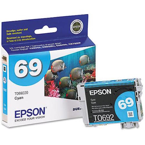 OEM Epson T069220 (T0692) Cyan Ink Cartridge