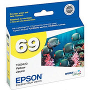 OEM Epson T069420 (T0694) Yellow Ink Cartridge (350 Pages)