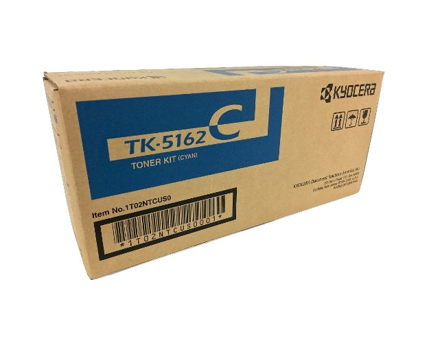 OEM Kyocera TK-5162C Cyan Toner Cartridge (12,000 Pages)