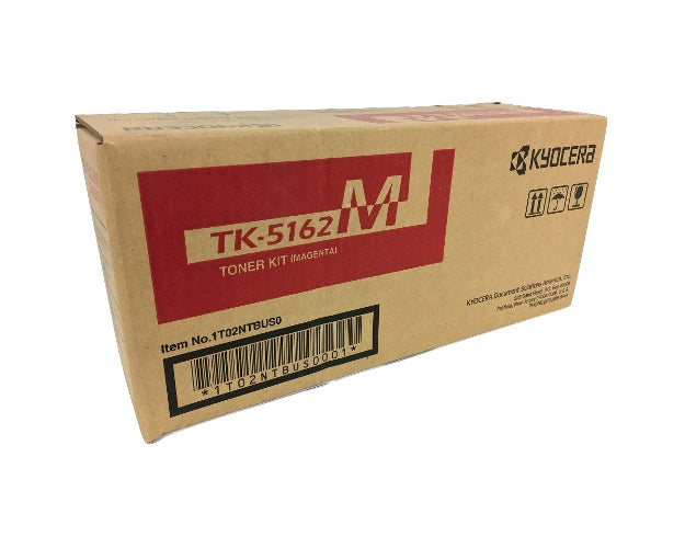 OEM Kyocera TK-5162M Magenta Toner Cartridge (12,000 Pages)