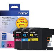 OEM Brother LC30293PKS 3-Color Ink Combo Pack (1,500 Pages)