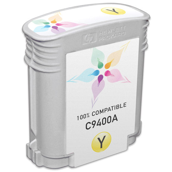 Remanufactured HP C9400A Yellow Ink Cartridge