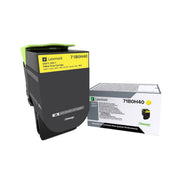OEM Lexmark 71B0H40 Yellow Toner Cartridge (3,500 Pages)