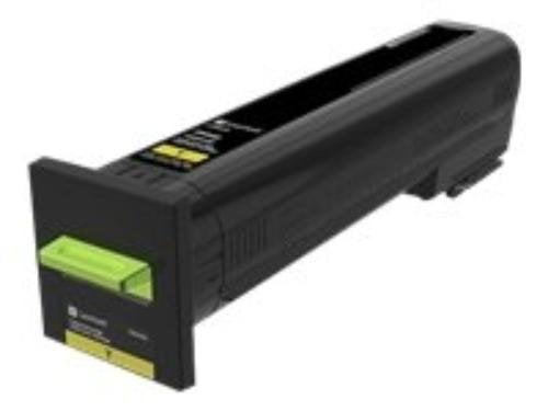 OEM Lexmark 72K0X40 Yellow Extra High Yield Toner Cartridge (22,000 Pages)