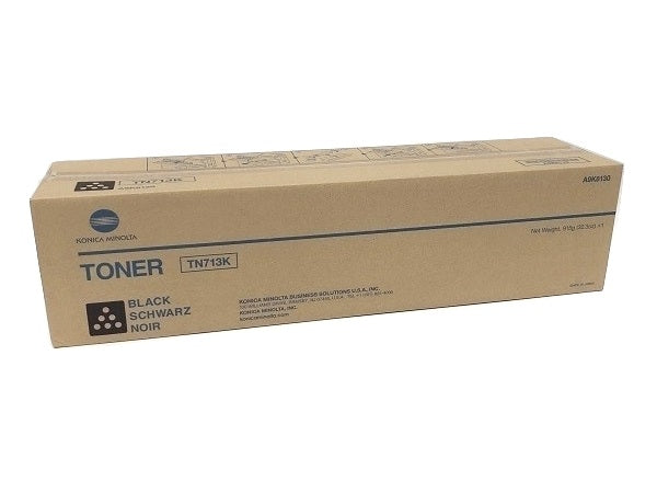 OEM Konica Minolta TN-713 Black Toner Cartridge (48,900 Pages)