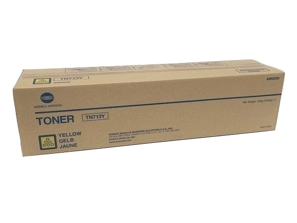 OEM Konica Minolta TN-713 Yellow Toner Cartridge (33,200 Pages)