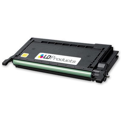 Remanufactured Samsung CLP-Y600A Yellow Laser Toner Cartridge (4,000 Pages)