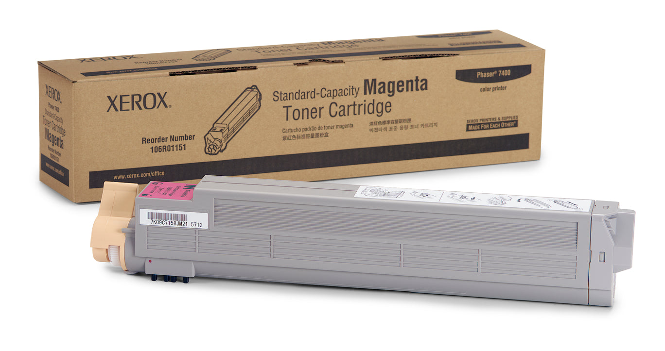 OEM Xerox 106R01151 Magenta Laser Toner Cartridge (9,000 Pages)