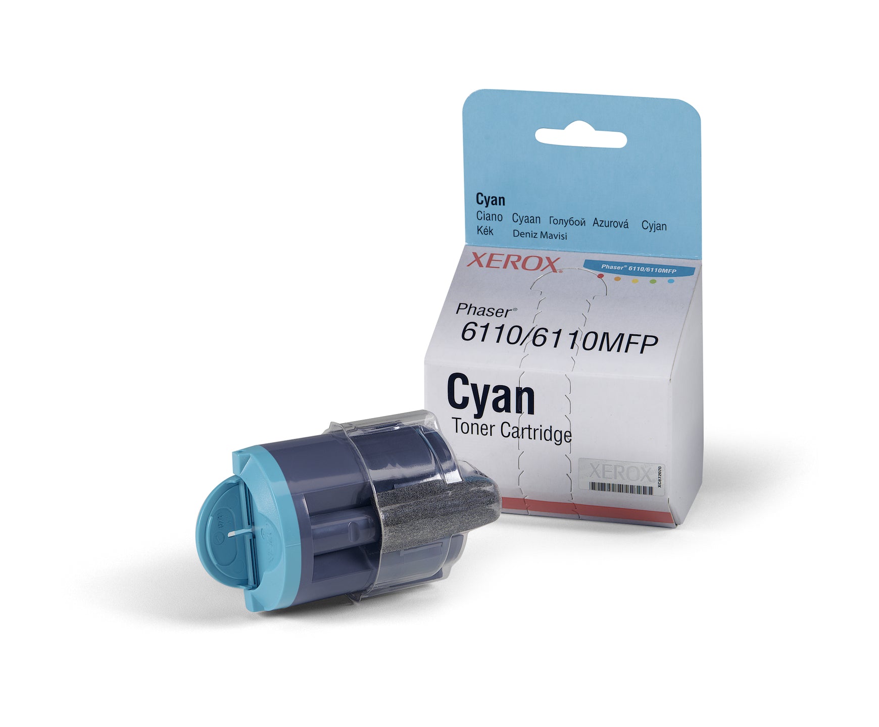 OEM Xerox 106R01271 Cyan Laser Toner Cartridge (1,000 Pages)