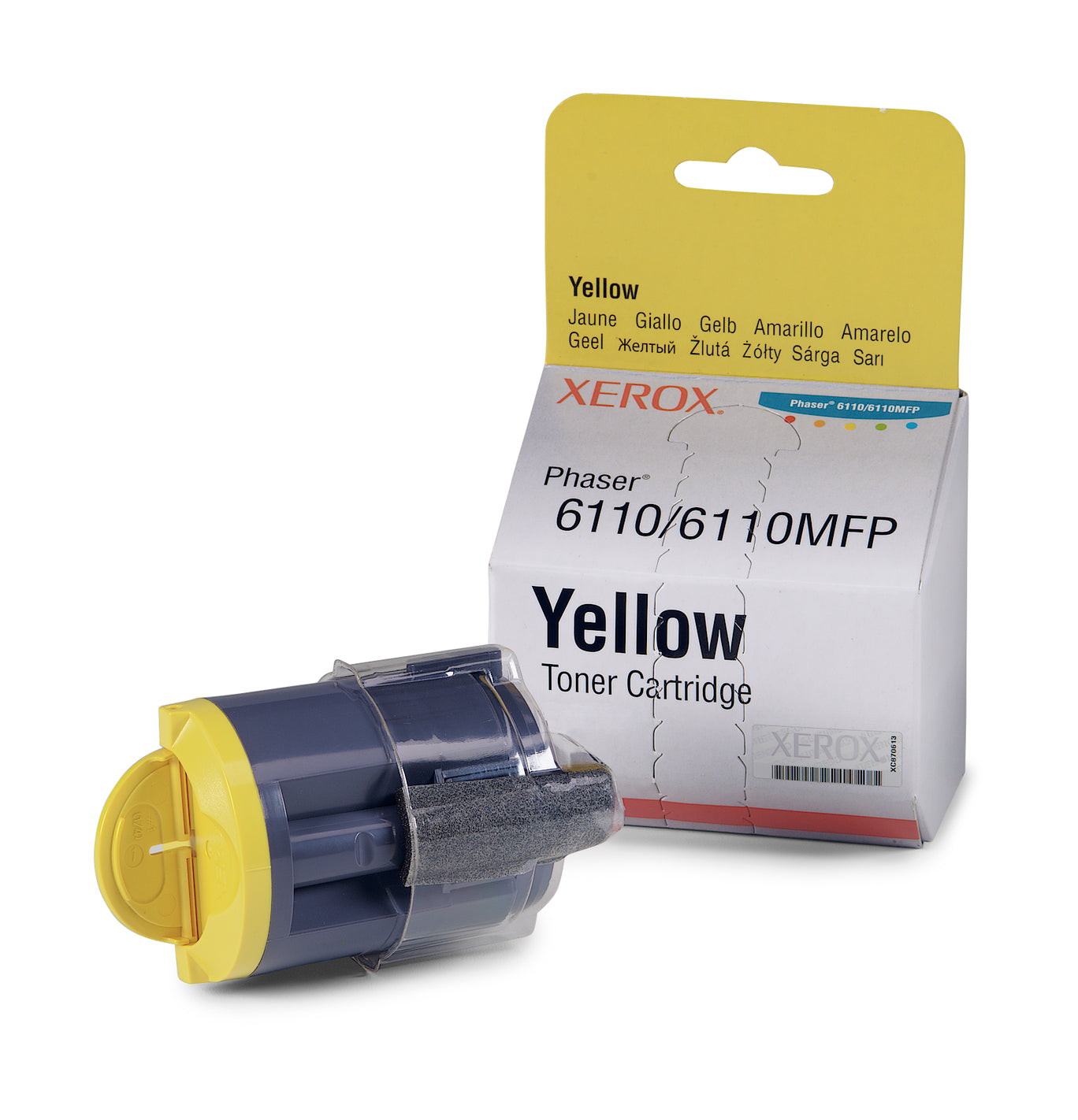 OEM Xerox 106R01273 Yellow Laser Toner Cartridge (1,000 Pages)