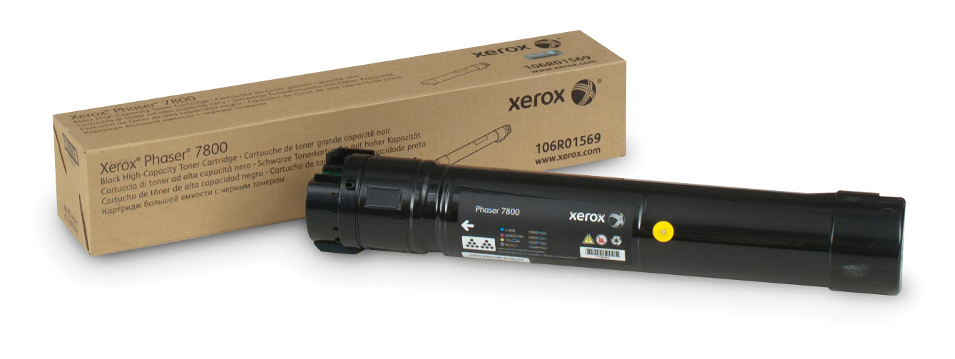 OEM Xerox 106R01569 High-Yield Black Laser Toner Cartridge (24,000 Pages)