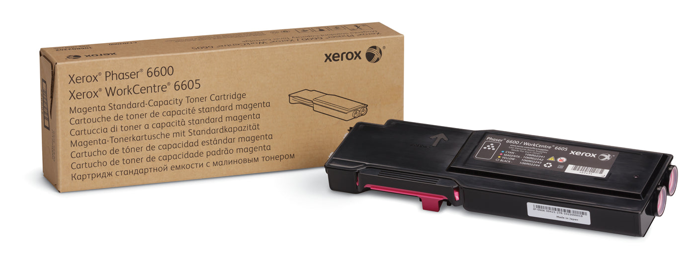 OEM Xerox 106R02242 Magenta Laser Toner Cartridge (2,000 Pages)