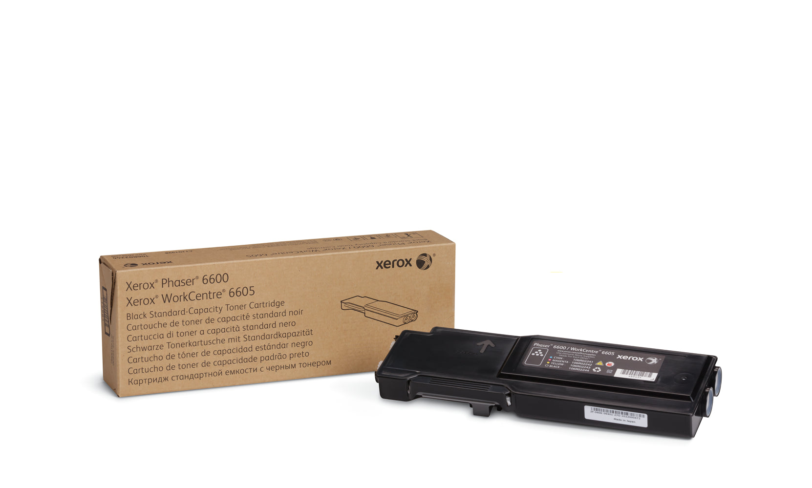 OEM Xerox 106R02244 Black Laser Toner Cartridge (3,000 Pages)
