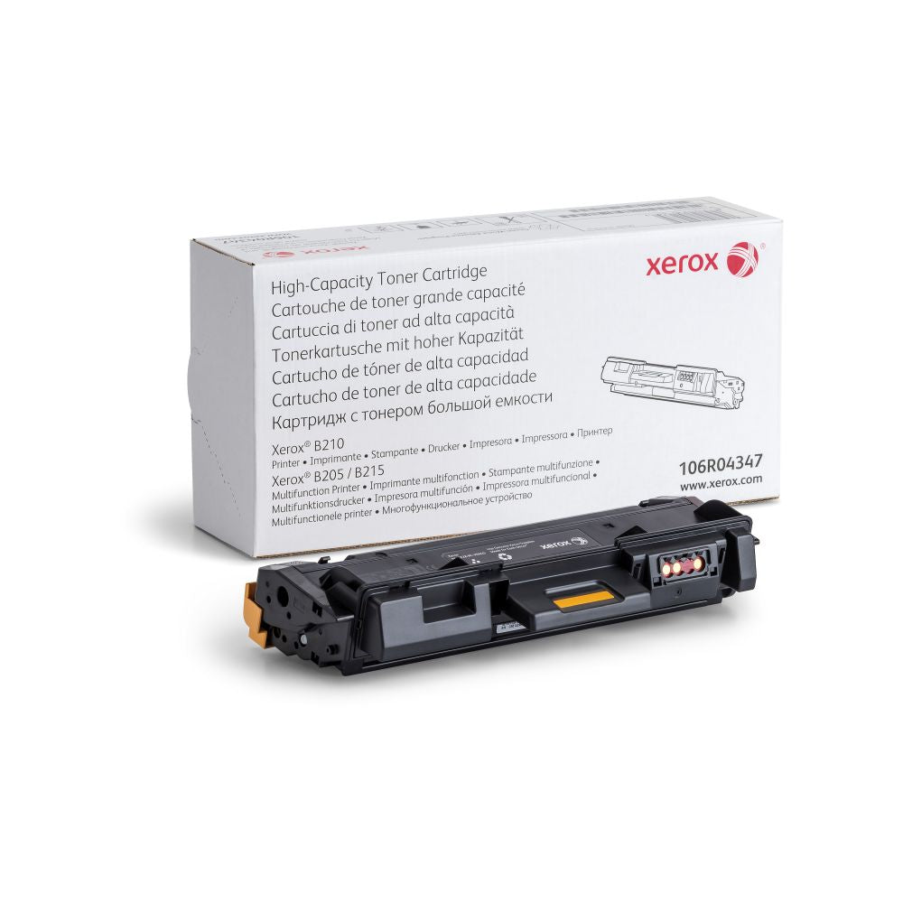 OEM Xerox 106R04347 High Yield Black Toner Cartridge (3,000 Pages)