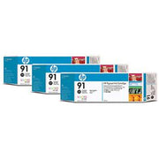 OEM HP 91 Photo Black Ink Cartridge 3-Pack
