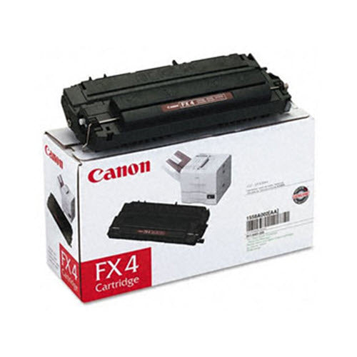 OEM Canon 1558A002AA (FX-4) Black Laser Toner Cartridge (4,000 Pages)