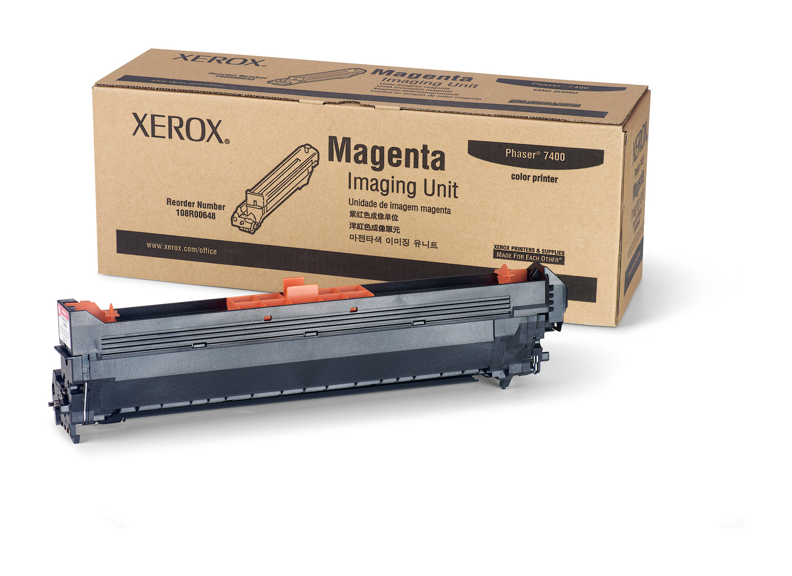 OEM Xerox 108R00648 Magenta Laser Drum Unit (30,000 Pages)