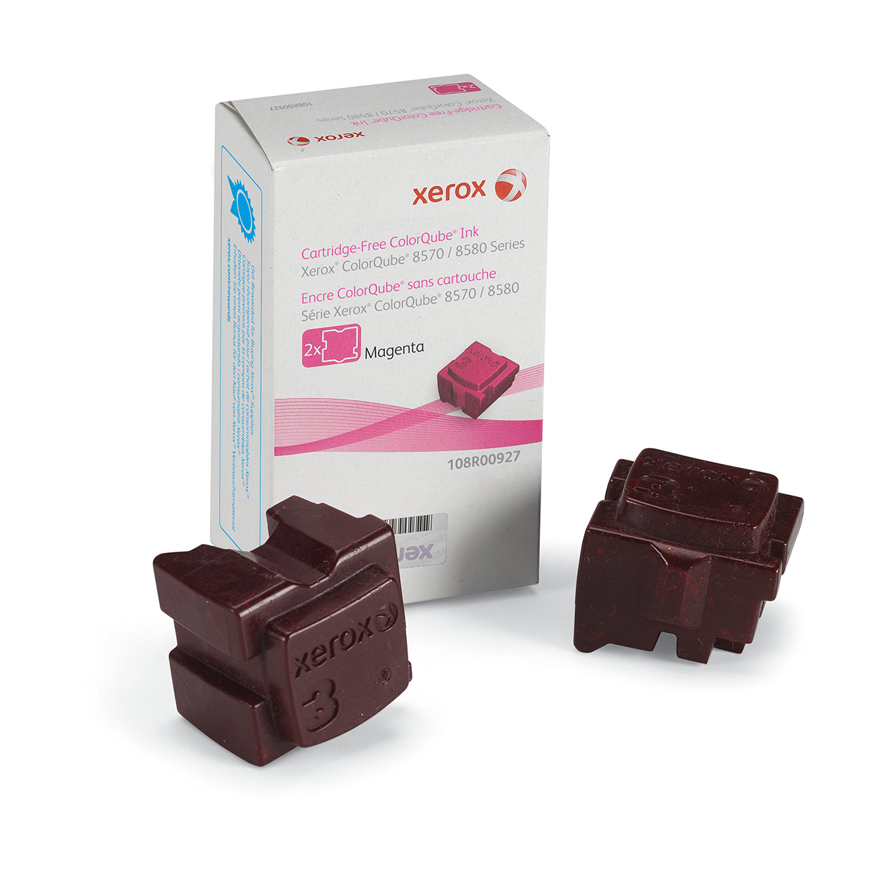 OEM Xerox 108R00927 Magenta Solid Ink ColorStix Cartridge (4,400 Pages)