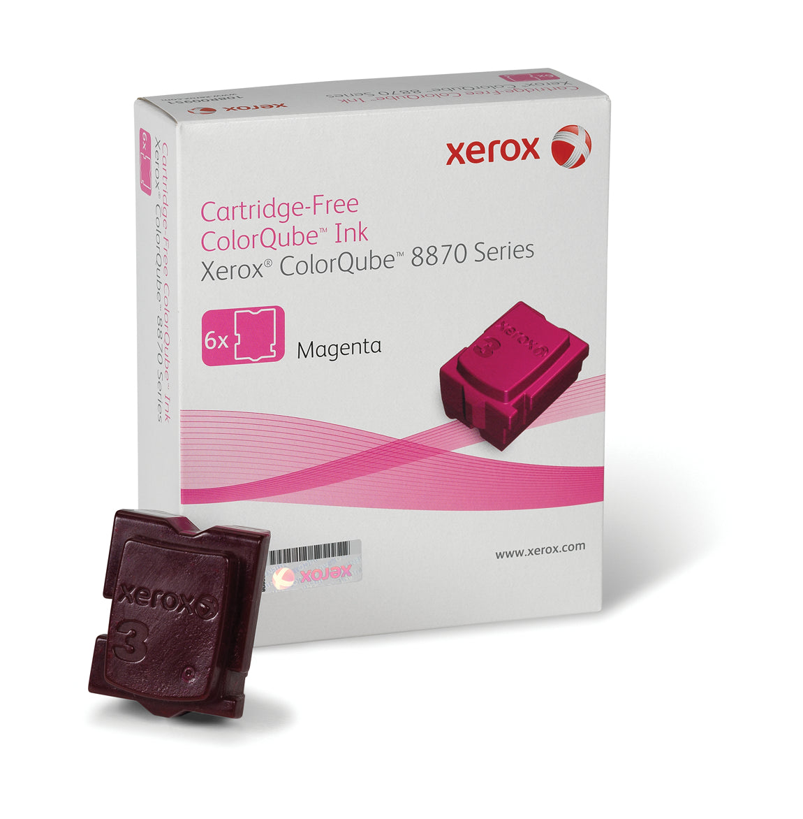 OEM Xerox 108R00951 Magenta Solid Ink ColorStix Cartridge (17,300 Pages)