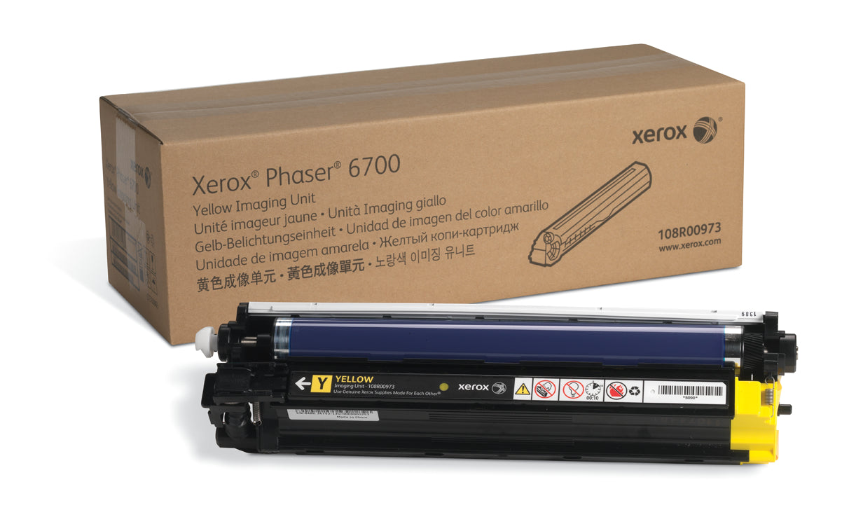 OEM Xerox 108R00973 Yellow Laser Drum Unit (50,000 Pages)
