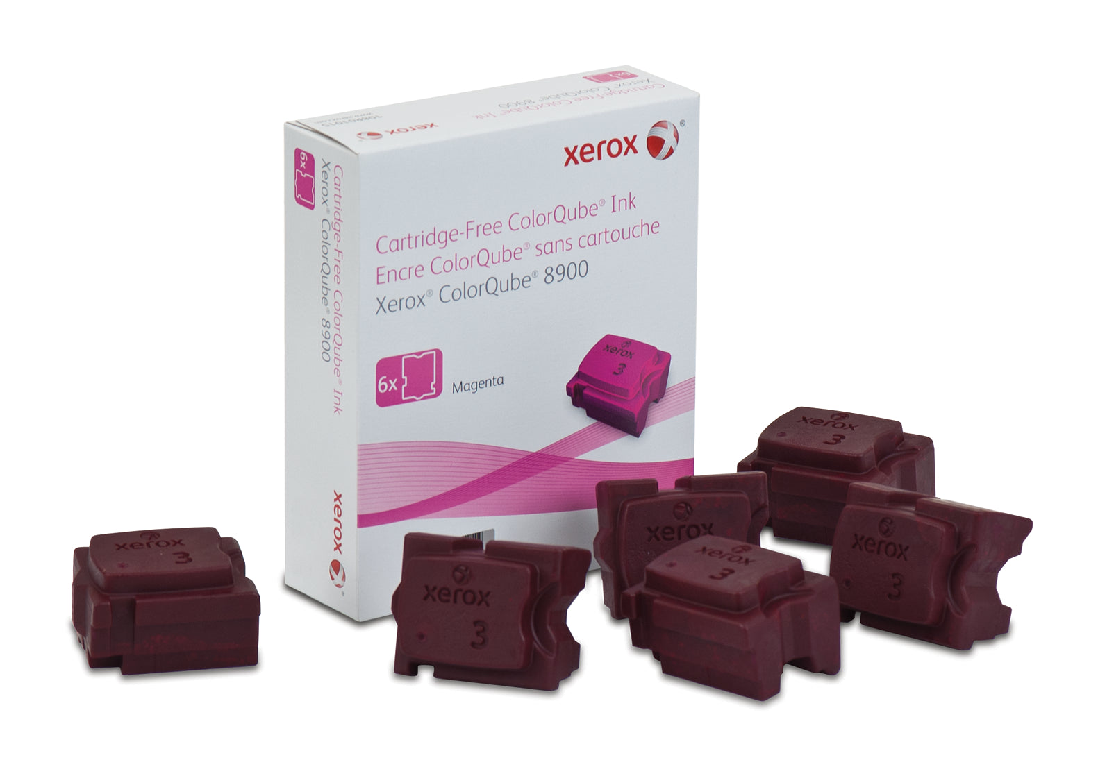OEM Xerox 108R01015 Magenta Solid Ink ColorStix (16,900 Pages)
