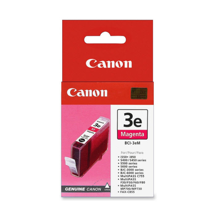 OEM Canon BCI-3eM (4481A003) Magenta Ink Cartridge (340 Pages)