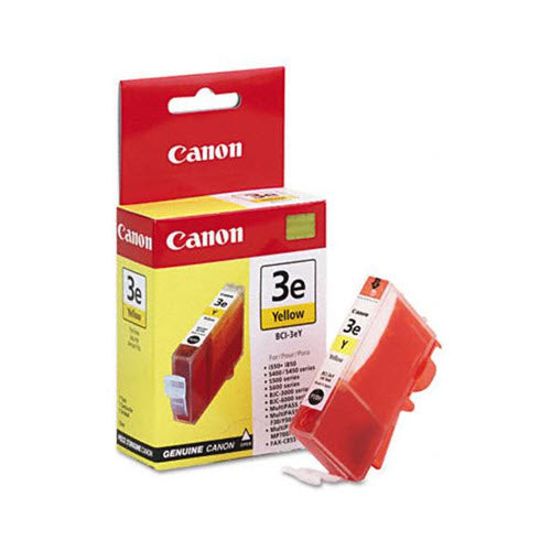 OEM Canon BCI-3eY (4482A003) Yellow Ink Cartridge (340 Pages)