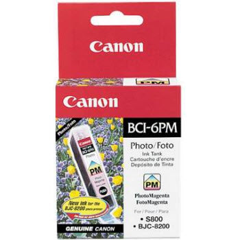 OEM Canon BCI-6PM (4710A003) Photo Magenta Ink Cartridge (280 Pages)