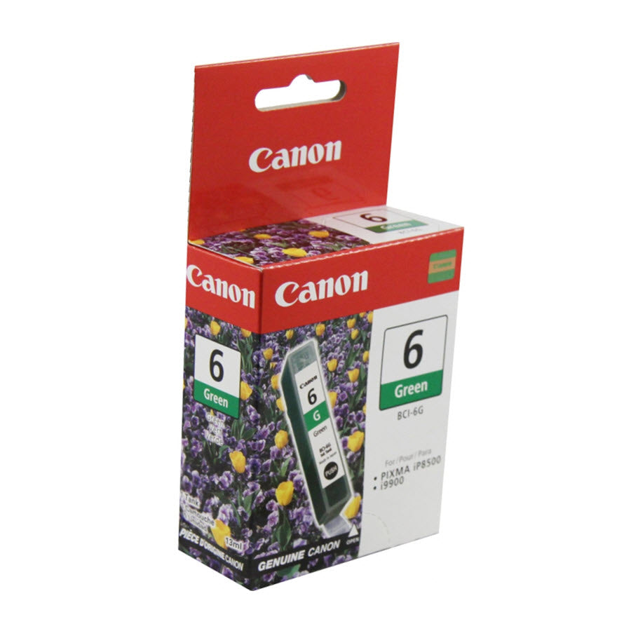 OEM Canon BCI-6G (9473A003) Green Ink Cartridge